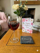 Engraved Wine Glass, Personalised Mother’s Day