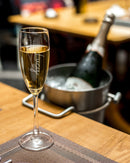 Name Prosecco Glass Engraved, Champagne Glass