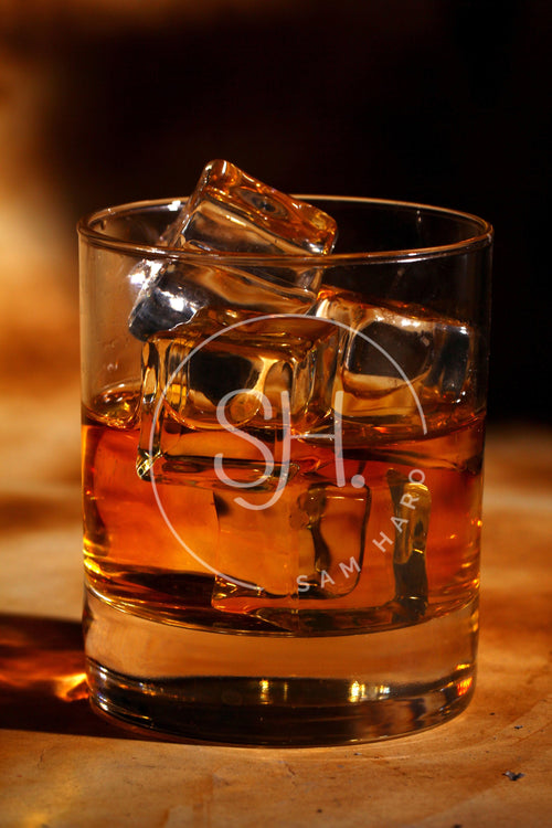 Name Engraved Whiskey Glass, Personalised Tumbler, Christmas Gifts for Men