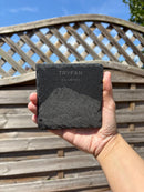 Tryfan Mountain Sketch Slate Coaster| Welsh Mountains| Snowdonia Souvenir| North Wales Coaster| Gifts for Him Her | Hiking Gifts