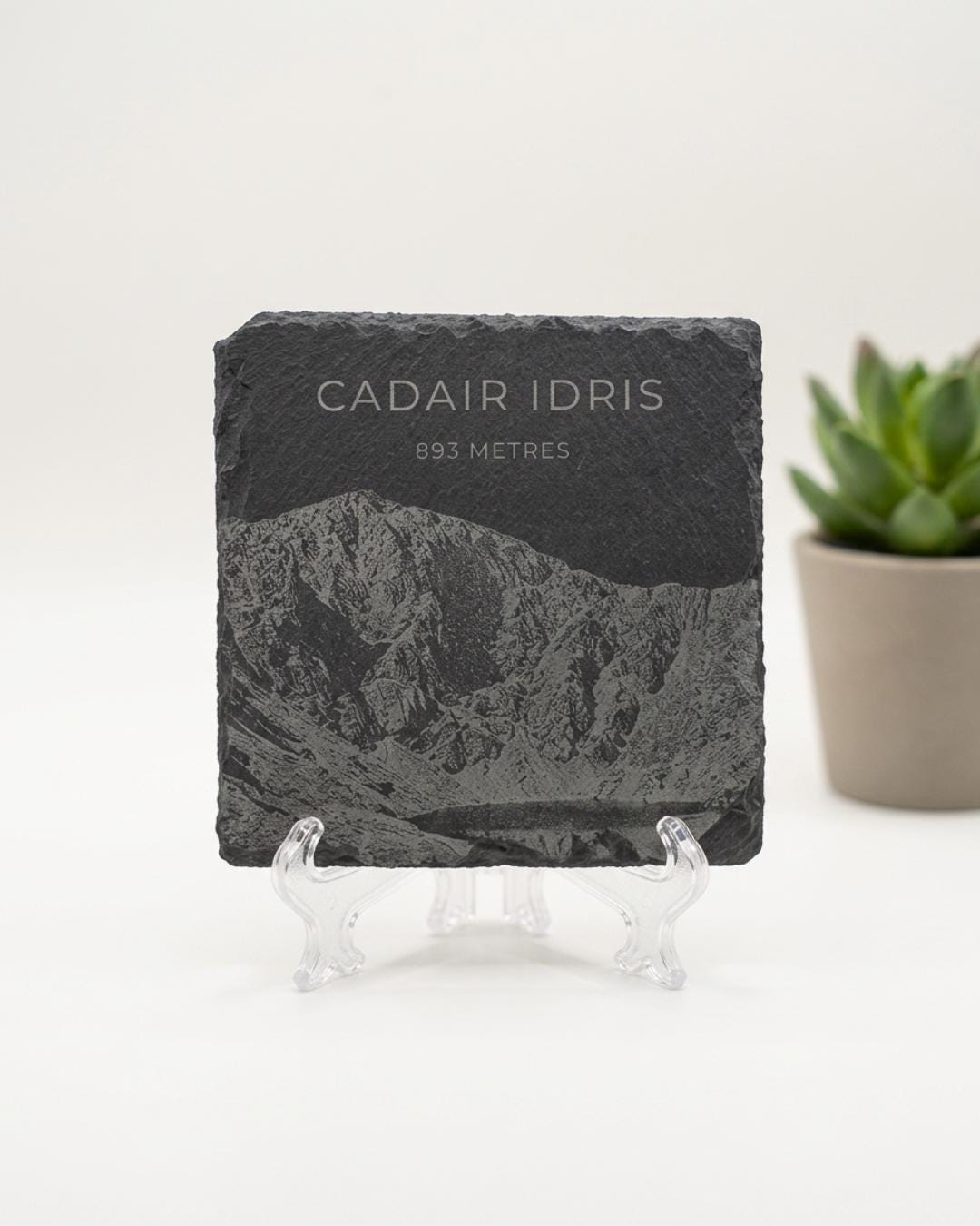 Cadair Idris Coaster | Snowdonia Coaster set | Slate Coaster | Welsh Gifts | Wales Souvenir | Cadair idris Coaster Gift Set | Christmas Gift