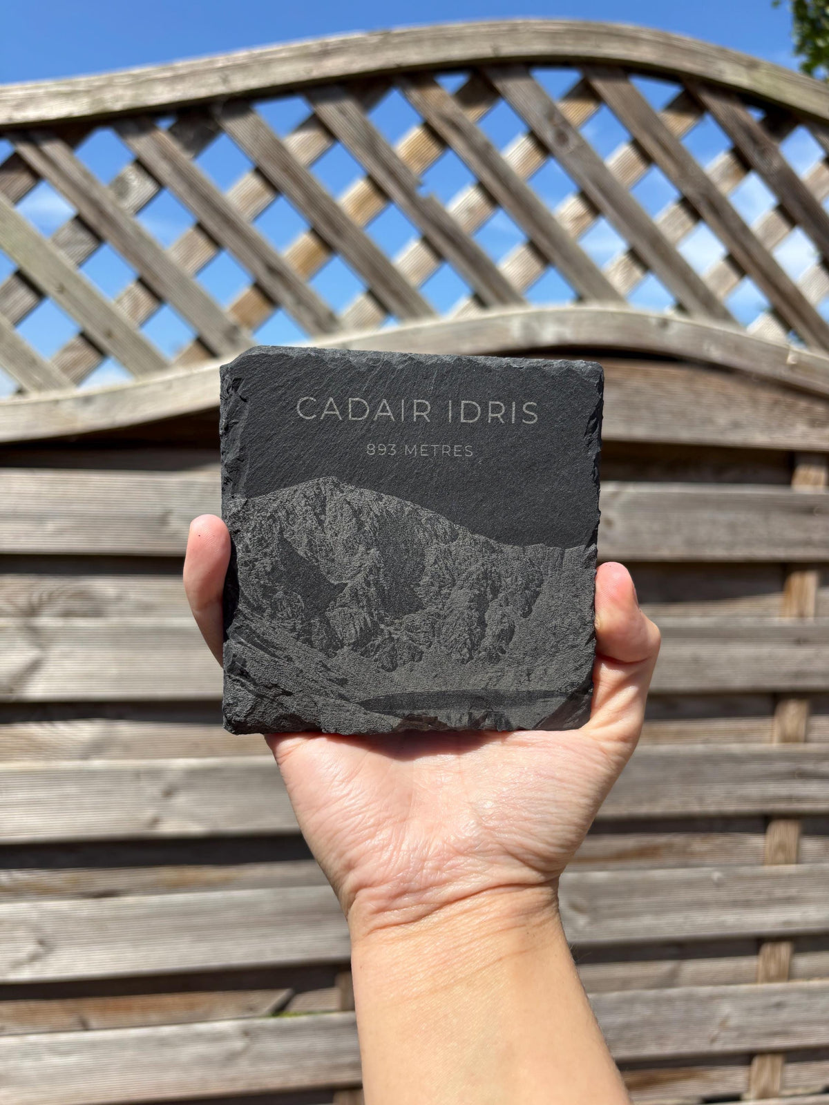 Cadair Idris Coaster | Snowdonia Coaster set | Slate Coaster | Welsh Gifts | Wales Souvenir | Cadair idris Coaster Gift Set | Christmas Gift