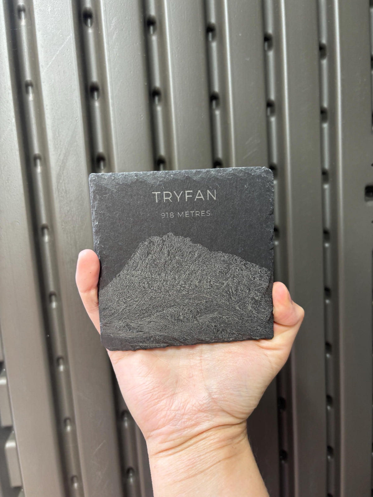 Tryfan Coaster | Snowdonia Coaster set | Slate Coaster Gift Set | Welsh Gifts | Wales Souvenir | Tryfan Coaster Gift Set | Christmas Gift