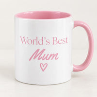 World’s Best Mum | Mum Mug | Gifts for Mums/Mams | Cute Mum Mug | Christmas Gift | Christmas Present | Mum Present