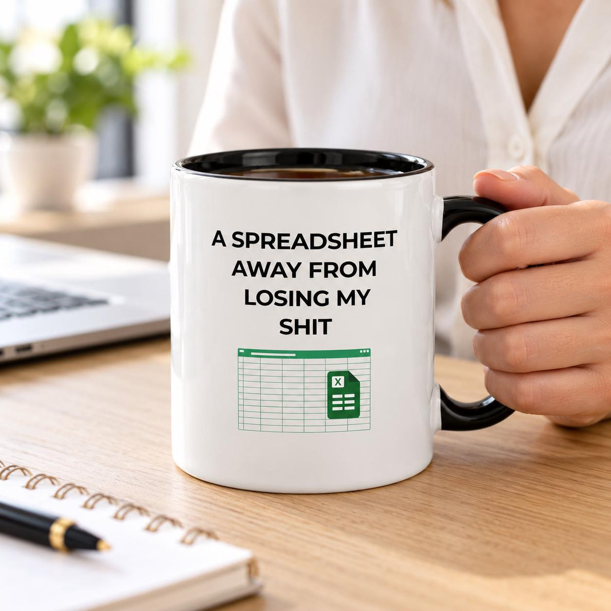Spreadsheet Work Mug | Funny Work/ Office Mug |  Funny Spreadsheet Mug | 11oz Mug | Funny Excel Mug | co worker gift | Accountant Gift