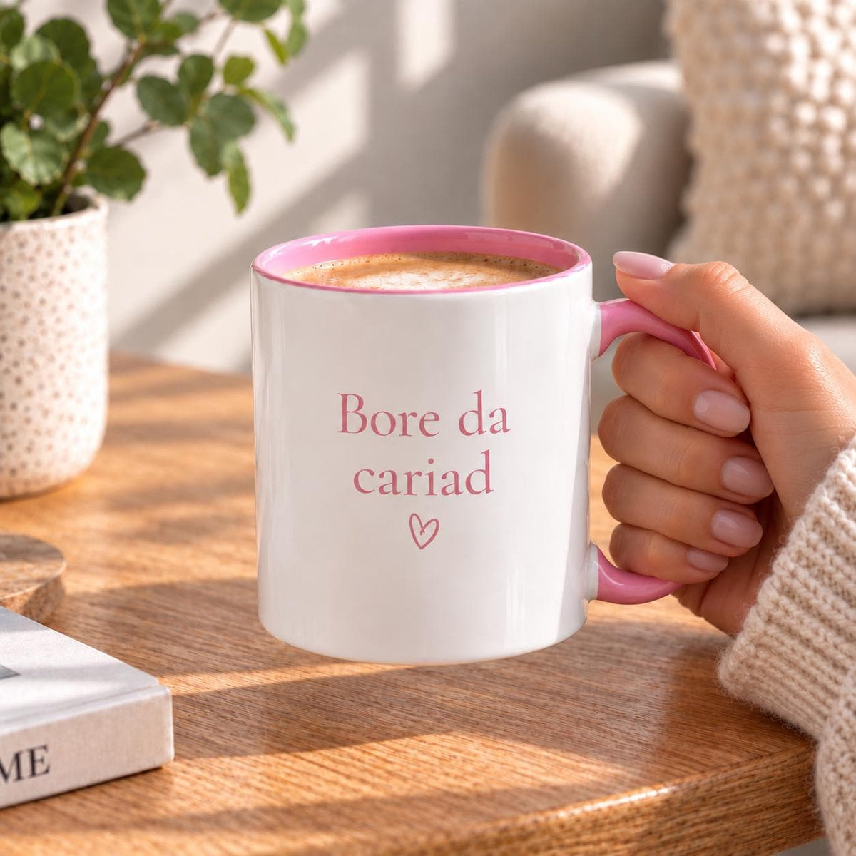 Bore Da Cariad Mug | 11oz Mug | Cute Welsh Gift | Lovely Welsh Mug | Welsh Wales Mug | Coffee Tea Mug