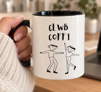 Welsh Coffee Mug | Clwb Coffi Mug | Cute Coffee Lover Gift | Welsh Mug | Wales Gift for Her | Christmas Gift for Coffee Lover, friend,mam
