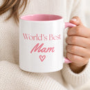 World’s Best Mam | Mum Mug | Gifts for Mams | Cute Mam Mug | Christmas Gift | Christmas Present | Mam Present