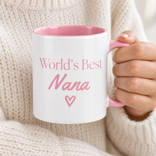 World’s Best Nana | Nana Mug | Gifts for Nanas | Cute Nana Mug | Christmas Gift | Christmas Present | Nana Present