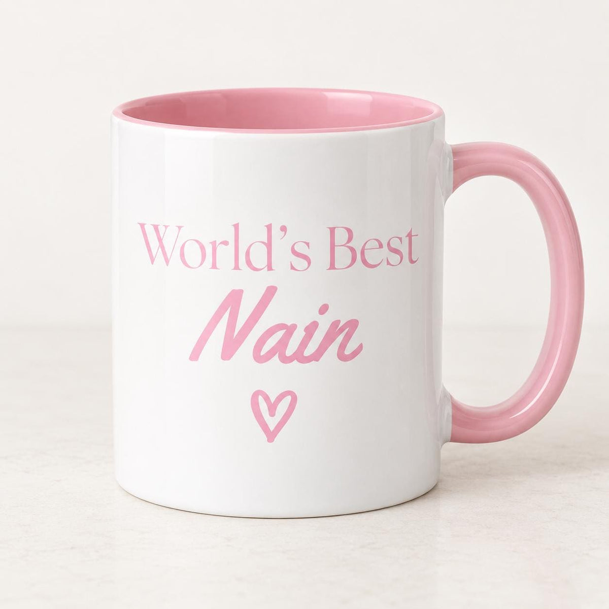 World’s Best Nain | Nain Mug | Gifts for Nains | Cute Nain Mug | Christmas Gift | Christmas Present | Nain Present