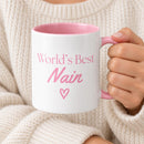 World’s Best Nain | Nain Mug | Gifts for Nains | Cute Nain Mug | Christmas Gift | Christmas Present | Nain Present