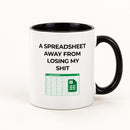 Spreadsheet Work Mug | Funny Work/ Office Mug |  Funny Spreadsheet Mug | 11oz Mug | Funny Excel Mug | co worker gift | Accountant Gift