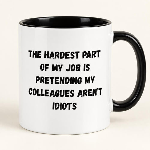Funny Colleague Mug | Sarcastic Office Mug |Work Bestie Gift | Secret Santa Gift for Coworker | 11oz Mug | Funny Office Mug