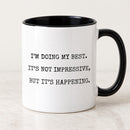 I’m Doing My Best Mug | Funny  Coffee or Tea Mug, Colleague Secret Santa Gift |  11oz Mug | Gift for Co Worker | Work Mug | Funny Office Mug