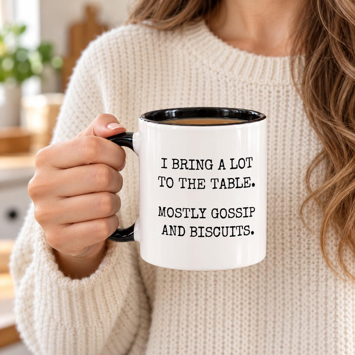 Funny Gossip Work Mug |  Work Bestie Gift | Gossip and Biscuits Coffee Mug | Secret Santa Gift | 11oz | Christmas Gift for her / him |