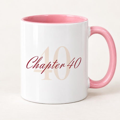 Personalised Birthday Mug | Any Age Birthday Mug | Chapter Birthday | 21st, 40th , 50th Birthday Mug | Birthday Gift for Her / Him | Present