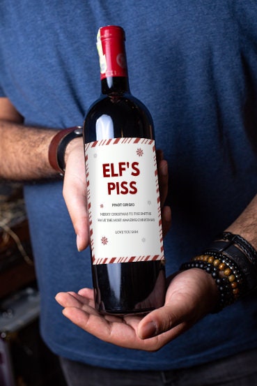 Elf Piss Funny Christmas Gift, Secret Santa