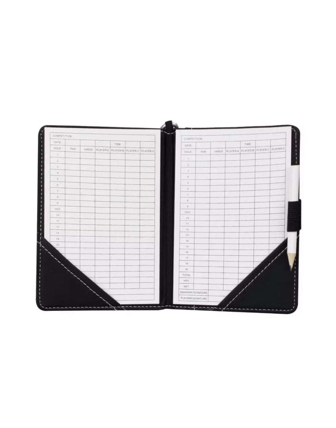 Golf Scorecard Holder, Personalised Golf Score Card