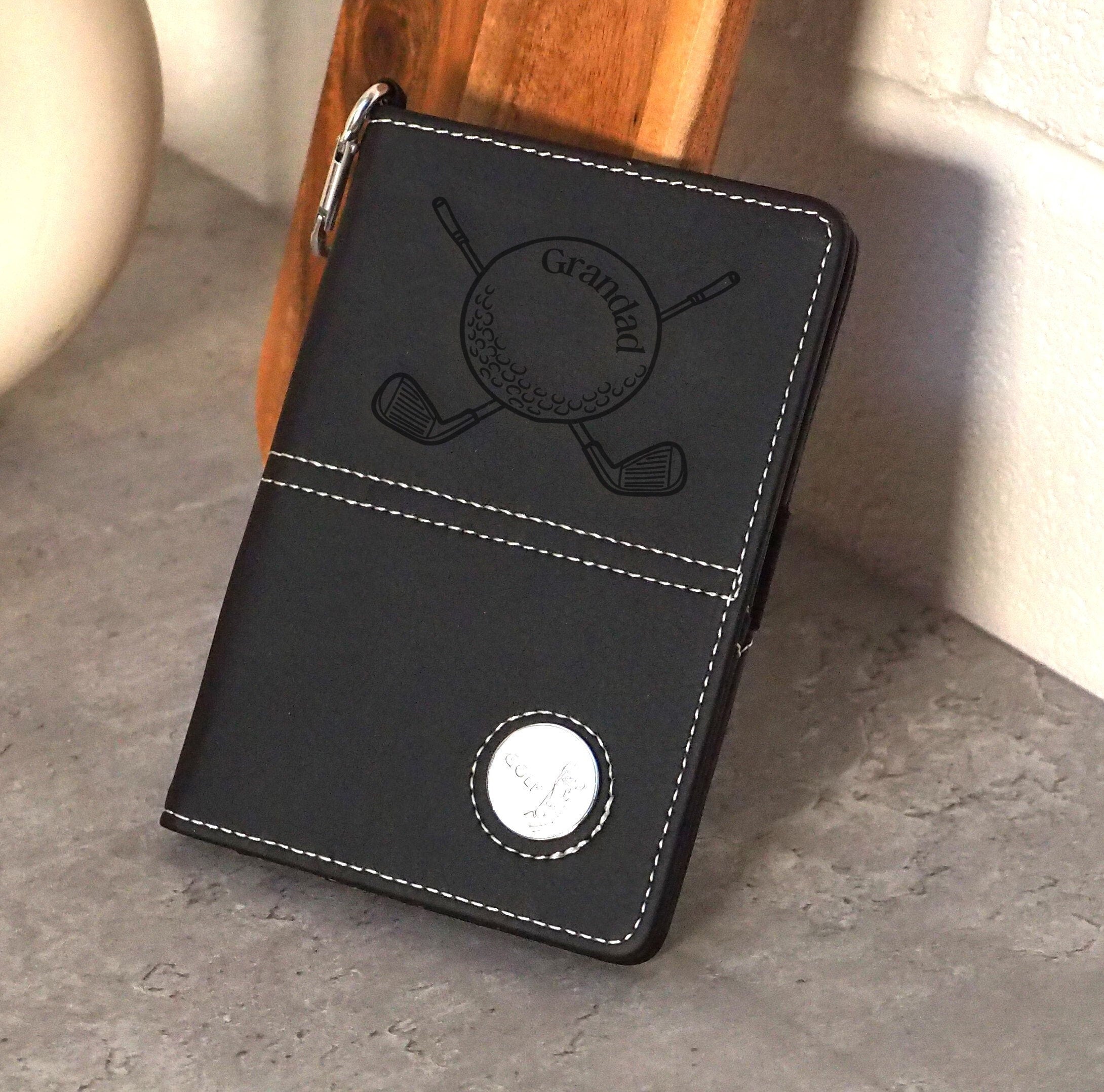 Golf Scorecard Holder, Personalised Golf Score Card