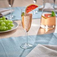 Birthday Prosecco Glass Engraved, Champagne Glass
